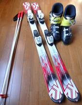 K2,ROSSIGNOL　板124ｃｍ、ブーツ24.5ｃｍ_画像1