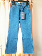 新品 Levi’s★SLOBE別注MATH CLUB FLAREデニムパンツ★サイズ24.5★定価13200円★スローブイエナ★リーバイス_画像4