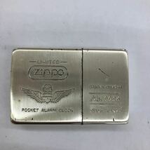 ZIPPO アラーム時計 ジッポー TIMETANK ポケットアラームクロック_画像2