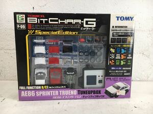 n1217-18★ 未使用保管品 TOMICA ビットチャージー BIT CHAR-G フルファンクション R/C チューンナップボックス TOMY 