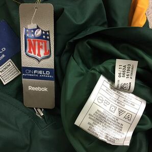 x1213-26★未使用 Reebok ナイロンジャケット ハーフジップ NFL GREEN BAY PACKERS / Mサイズの画像8