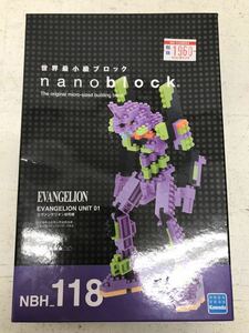 t1130-37☆ nanoblock 世界最小ブロック EVANGELION UNIT 01 エヴァンゲリオン初号機 NBH_118