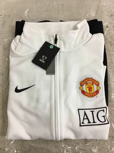 x1213-28★未使用 NIKE ジャージ ジャケット MANCHESTER UNITED / AIG / XL（USサイズ）サッカー ナイキ