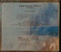 【BBC】ヴォーン・ウィリアムズ：海の交響曲　　　スラットキン、BBC交響楽団　-A119-　CD_画像2