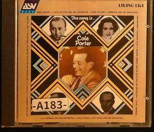 【ASV】COLE PORTER:Thes ong is..　　1927-1935録音　　-A183-　CD