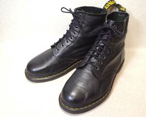 【即決価格落札で送料無料】3802■Dr.Martens/ドクターマーチン■8ホール/プレーントゥ/レースアップブーツ/UK9相当/28cm■