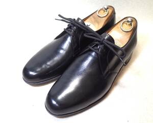 【送料無料】3859■FLORSHEIM/フローシャイム■使用少/50s60sビンテージ/プレーントゥ/格子ヒール/UNION MADE/27cm■