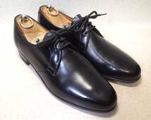 【送料無料】3859■FLORSHEIM/フローシャイム■使用少/50s60sビンテージ/プレーントゥ/格子ヒール/UNION MADE/27cm■_画像2