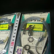 神津 銭州 イナンバ 名人 遊動かんぱち仕掛 大かんぱち26号100号1ヒロ 4枚セット※中古品 (xa0308)※クリックポスト_画像6