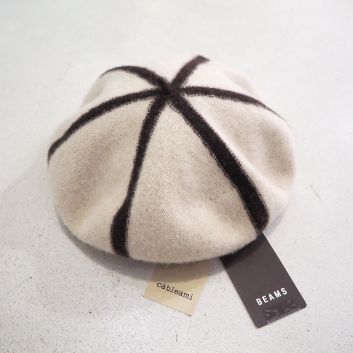 cableami(ケーブルアミ) ウールバスクベレー Basque Beret