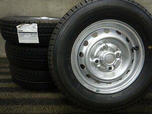  новый товар зимний #BT7703#145/80R12 80/78N LT BRIDGESTONE W300 металлический 3.5J 4H PCD100 2022 год производства * условия есть бесплатная доставка * легкий грузовик баланс settled 