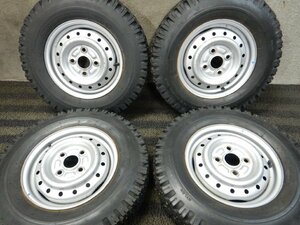 UT6554■5.00-12 4FLT MITUBOSHI スパイクタイヤ ホイールセット 3.5J 4H PCD100★条件付送料無料★チューブレス 500-12 5.00R12