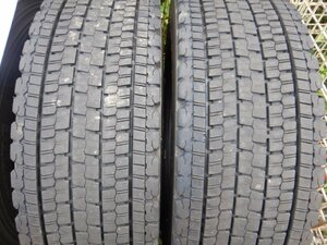 2本価格★パT6011②■295/80R22.5 153/150J BRIDGESTONE W900■条件付送料無料■冬 地山 TB 高床 大型 トレーラーヘッド スタッドレス