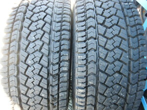 パT5363②■365/70R22.5 160J DUNLOP SP090 2本のみ■条件付送料無料■OR 地山 バリ溝 大型 除雪 重機 スタッドレス