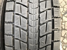 パF1255■225/60R17 99Q　4本価格　DUNLOP WINTER MAXX SJ8　送料無料 激安 冬 タイヤ 2018年製造 バリ溝 深溝 エクストレイル等_画像4