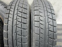 パT8408■145/80R12 BRIDGESTONE BLIZZAK REVOGZ 超バリ溝 スタッドレスホイール 4J 4H PCD100 ハブ径56㎜★条件付送料無料★ライフ_画像6