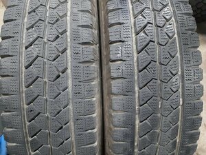 パF2811②■175R14 LT 8PR　2本のみ　BRIDGESTONE BLIZZAK VL1　送料無料 冬 ’21年 ボンゴ バネット ダイナ タウンエース ダンプ