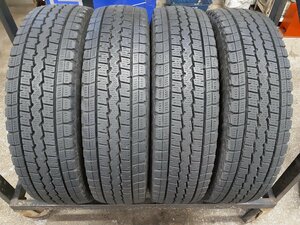 パF2836■155/80R14 88/86N LT　4本価格　DUNLOP WINTER MAXX SV01　送料無料 冬 ’18年 7～8分山 サクシード プロボックス ADバン 商用車