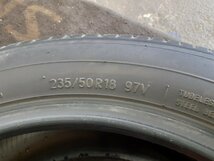 パF3790■235/50R18 97V　4本価格　TOYO TRANPATH R30　送料無料 夏 ’18年 アルファード ヴェルファイア アウディQ3 BMWX3_画像9