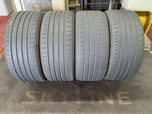 パF3804■235/55R20 97Y　4本価格　BRIDGESTONE POTENZA S007A　送料無料 夏 20年 21年 レクサス RX ニッサン ムラーノ など