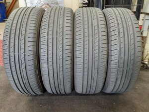 パF3796■185/65R15 88S　4本価格　YOKOHAMA BluEarth-A　送料無料 夏 ｂB デミオ アクア キューブ フリード シエンタ ノート フィット