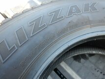 6本価格★パT8491■205/75R16 113/111L LT BRIDGESTONE BLIZZAK W979 2020年★条件付送料無料★地山 冬 トラック バリ山 スタッドレス_画像9