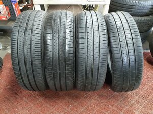 DF4593■205/60R16 92H　4本価格　DUNLOP ENASAVE EC204　送料無料 夏 ’18年 8分山 ヴォクシー ステップワゴン セレナ プリウス