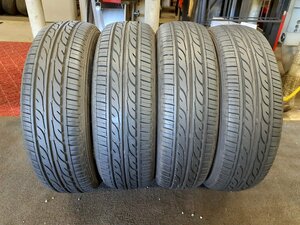 パF3977■155/65R13 73S　4本価格　DUNLOP ENASAVE EC202　送料無料 夏 ’15年 アルト ラパン ミラ イース ムーヴ ライフ EK オッティ モコ