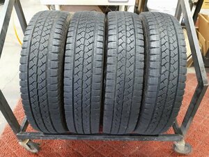 パF2698■165R14 LT 8PR　4本価格　BRIDGESTONE BLIZZAK VL1　送料無料 冬 プロボックス エキスパート NV200 ボンゴ デリカ バネット