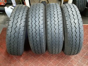 DF4603■165R13 8PR LT　4本価格　DUNLOP SP LT5　送料無料 夏 ’8分山 室内保管 商用車 バン 小型トラック 8PR