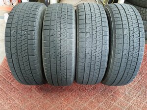 パF4647■195/65R15 91Q　4本価格　BRIDGESTONE BLIZZAK VRX2　送料無料 冬 ’20年 7.5分山 プリウス アテンザ セレナ ステップワゴン ノア