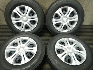 パT8564■185/70R14 BRIDGESTONE BLIZZAK VRX2 日産純正 スチールホイール 5.5J 4H +40 PCD100★条件付送料無料★ノート スタッドレス