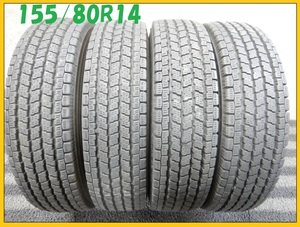 パT3644■155/80R14 88/86N LT YOKOHAMA ICEGUARD IG91 4本価格■条件付き送料無料■プロボックス サクシード