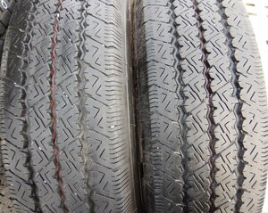 2本価格★パT8533②■215/70R17.5 118/116L LT BRIDGESTONE V-STEEL RIB 265 19年 夏タイヤ★条件付送料無料★地山 トラック