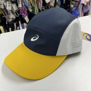 【送料無料】フリーサイズ / ASICS×bollaholic NYLON 5P CAP NAVY アシックス×ボーラホリック ナイロン 5P ベースボールキャップ