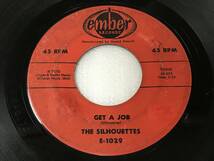 The Silhouettes/Ember E-1029/Get A Job/I Am Lonely/1957_画像2