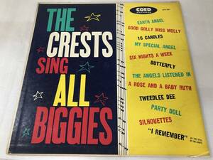 The Crests/Code LPC-901/The Crests Sing All Biggies/1960