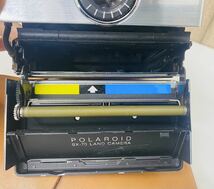 POLAROID ポラロイド SX-70 LAND CAMERA フィルムカメラ ポラロイドカメラ レトロ 動作未確認_画像7