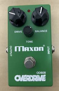 MAXON OD808 艶あり4558+TRUE BYPASS