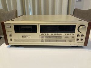 AIWA アイワ ステレオカセットデッキ XK-S9000 本体のみ 通電確認のみ 動作未確認 現状品 1991年製 