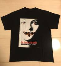 レア！羊たちの沈黙 Tシャツ黒コピーライト　vintage ジョナサンデミ　レクター　ハンニバル　ビンテージ　ムービーT wacko maria 野村訓市_画像1