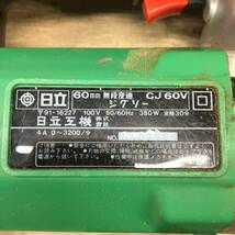 HITACHI 日立工機 60mm 電動ジグソー CJ60V 電動工具 替刃付き 動作確認済菊MZ_画像10