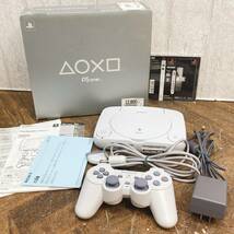 SONY/ソニー PlayStation PS one/ピーエス ワン SCPH-100 本体 コントローラー/元箱付き ホワイト 動作確認済 菊TK_画像2