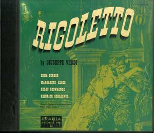 A00573838/●LP2枚組ボックス/エルナ・ベルガー「ジュゼッペ・ヴェルディ/Rigoletto」