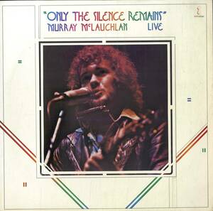 A00557993/LP/マレー・マクロークラン(MURRAY McLAUCHLAN)「Only The Silence Remains (1977年・25AP-529・フォークロック)」