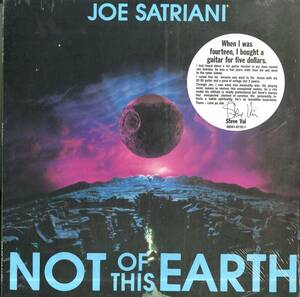 A00575285/LP/Joe Satriani「Not Of This Earth | Releases」