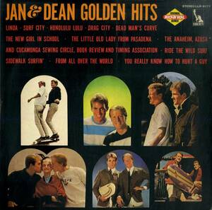 A00573430/LP/ジャンとディーン (JAN AND DEAN)「Golden Hits Volume 2 ゴールデン・ヒッツ! (1973年・LLR-8171・サーフ・SURF・ロックン