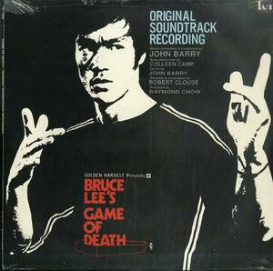 A00574096/LP/ジョン・バリー「GAME OF DEATH /ORIGINAL SOUNDTRACK RECORDING」