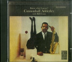 D00155719/CD/Cannonball Adderley With Bill Evans「Know What I Mean?」