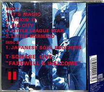 D00150798/CD2枚組/T-SQUARE(ザ・スクェア)「Live Farewell & Welcome (1991年・SRCL-2027～8・フュージョン)」_画像2